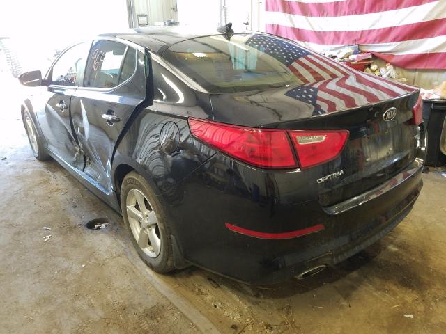 Photo 2 VIN: 5XXGM4A70FG386139 - KIA OPTIMA LX 