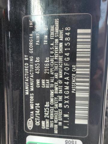 Photo 11 VIN: 5XXGM4A70FG415848 - KIA OPTIMA 