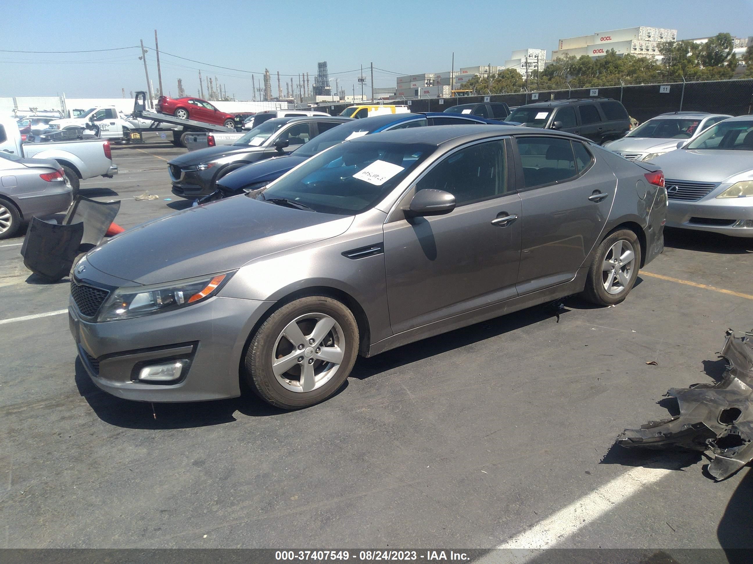 Photo 1 VIN: 5XXGM4A70FG464967 - KIA OPTIMA 