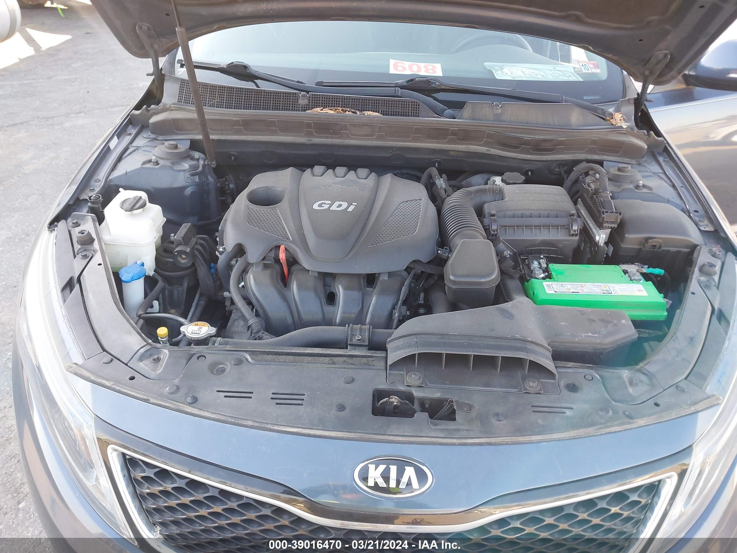 Photo 9 VIN: 5XXGM4A70FG472180 - KIA OPTIMA 