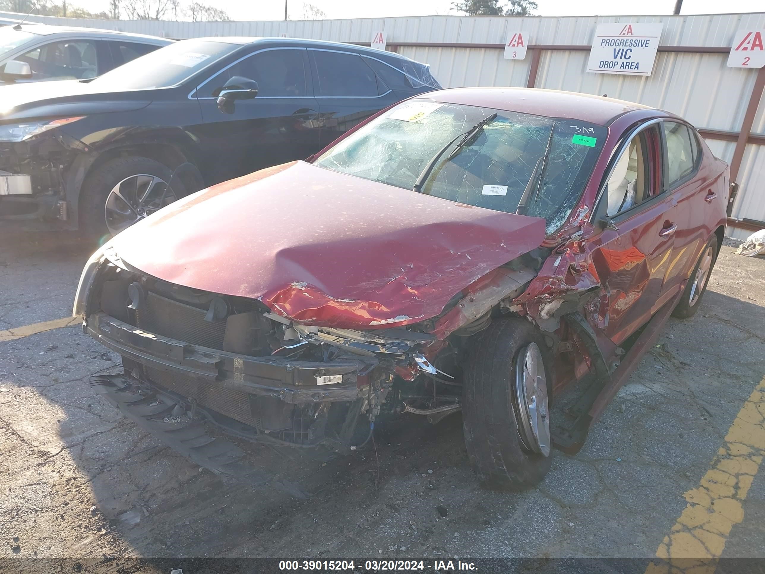 Photo 1 VIN: 5XXGM4A70FG500141 - KIA OPTIMA 