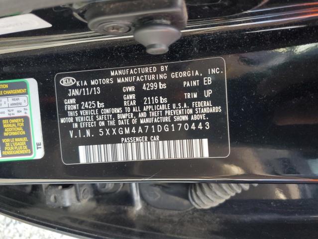 Photo 11 VIN: 5XXGM4A71DG170443 - KIA OPTIMA 