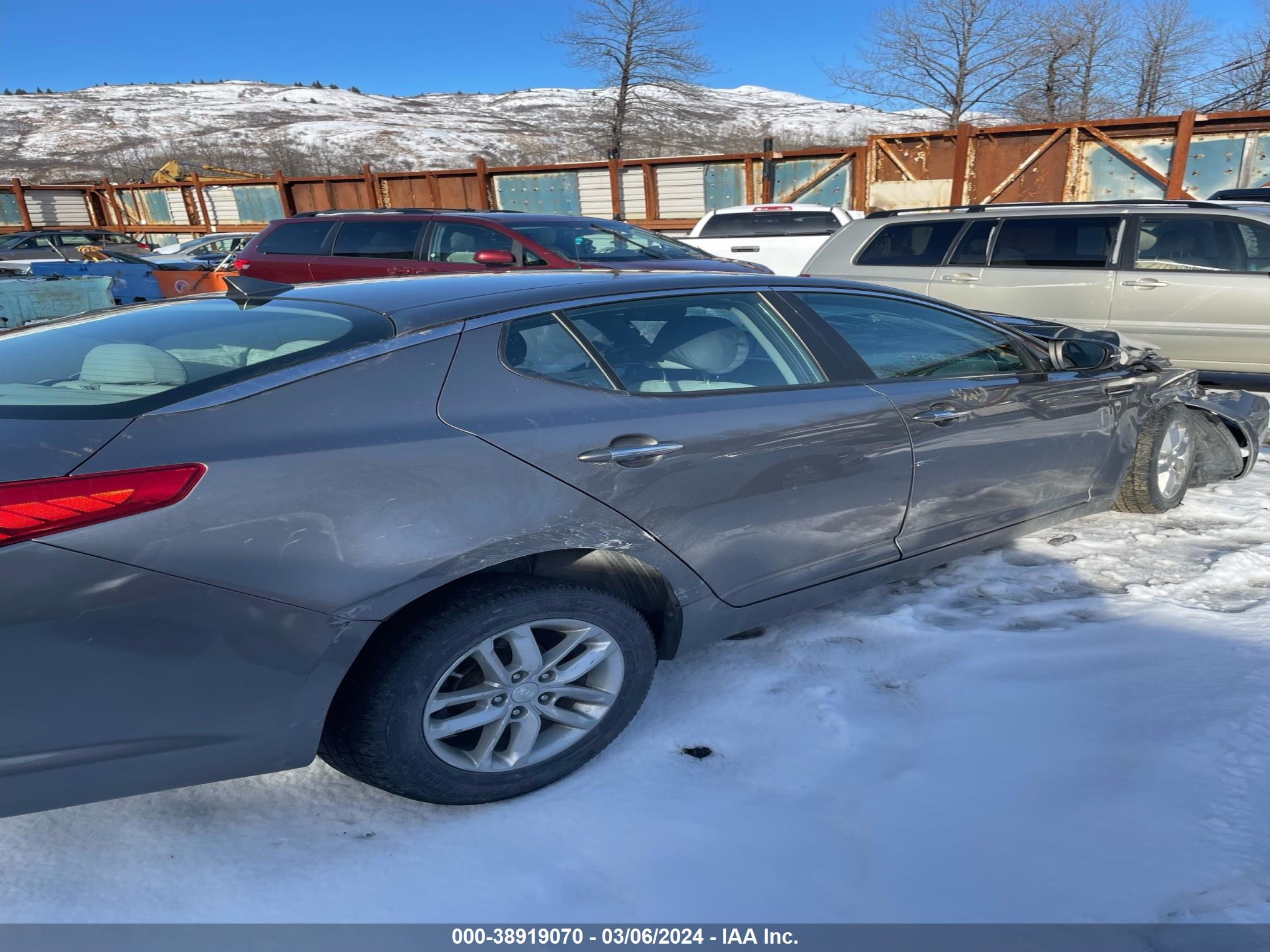 Photo 3 VIN: 5XXGM4A71DG186416 - KIA OPTIMA 