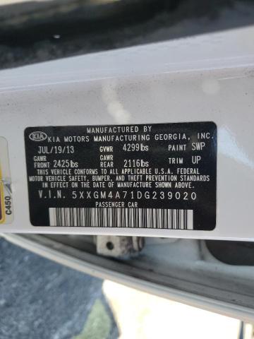 Photo 11 VIN: 5XXGM4A71DG239020 - KIA OPTIMA LX 