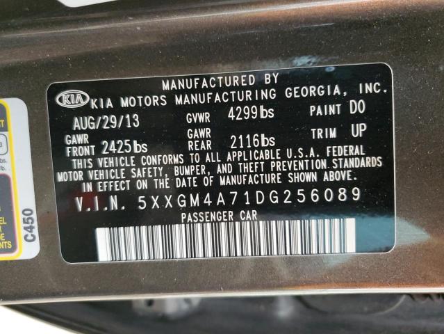 Photo 9 VIN: 5XXGM4A71DG256089 - KIA OPTIMA LX 