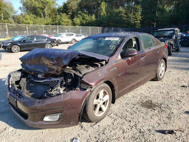 Photo 1 VIN: 5XXGM4A71EG286341 - KIA OPTIMA LX 