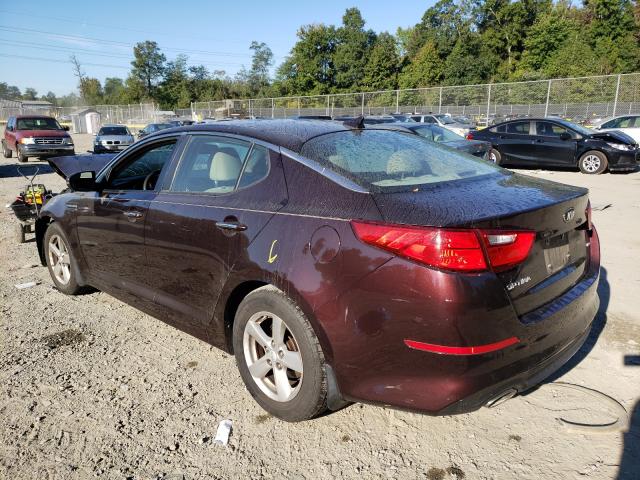 Photo 2 VIN: 5XXGM4A71EG286341 - KIA OPTIMA LX 