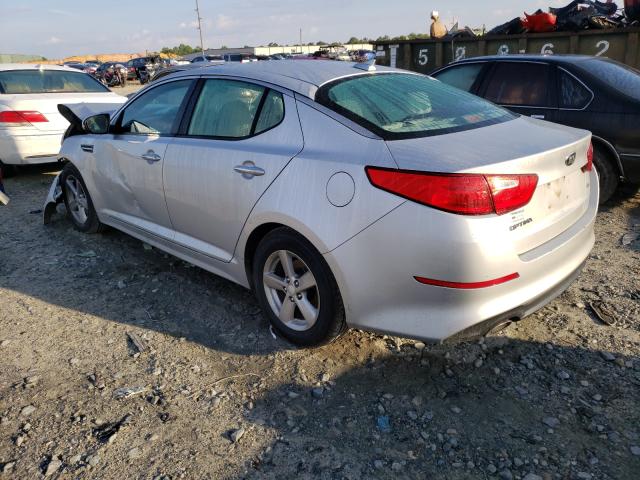 Photo 2 VIN: 5XXGM4A71EG301114 - KIA OPTIMA LX 