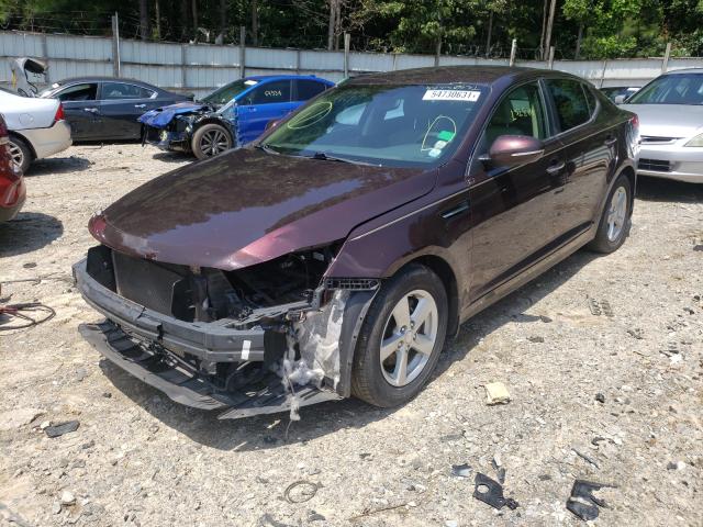 Photo 1 VIN: 5XXGM4A71EG301159 - KIA OPTIMA LX 