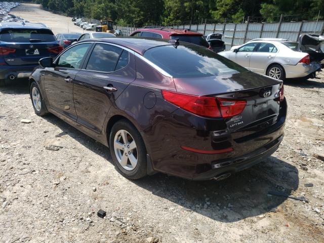 Photo 2 VIN: 5XXGM4A71EG301159 - KIA OPTIMA LX 