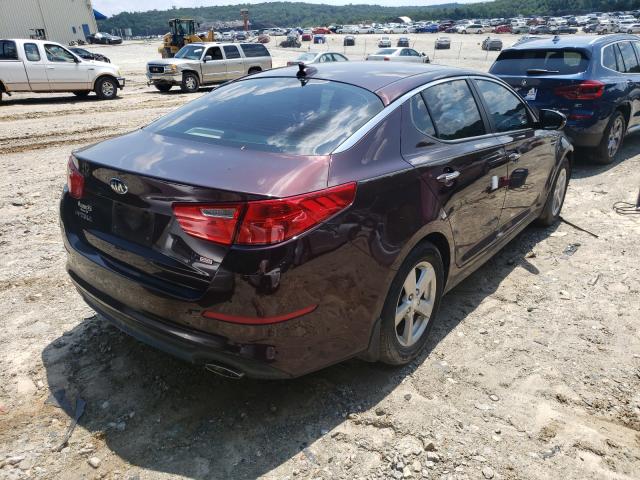 Photo 3 VIN: 5XXGM4A71EG301159 - KIA OPTIMA LX 