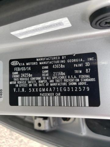 Photo 9 VIN: 5XXGM4A71EG312579 - KIA OPTIMA LX 