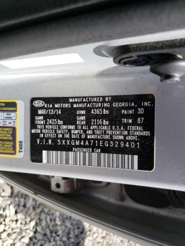 Photo 9 VIN: 5XXGM4A71EG329401 - KIA OPTIMA LX 