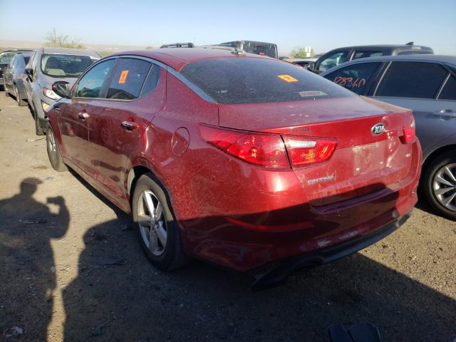 Photo 2 VIN: 5XXGM4A71FG364487 - KIA OPTIMA LX 