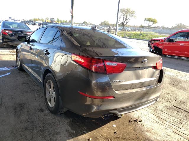 Photo 2 VIN: 5XXGM4A71FG405281 - KIA OPTIMA LX 