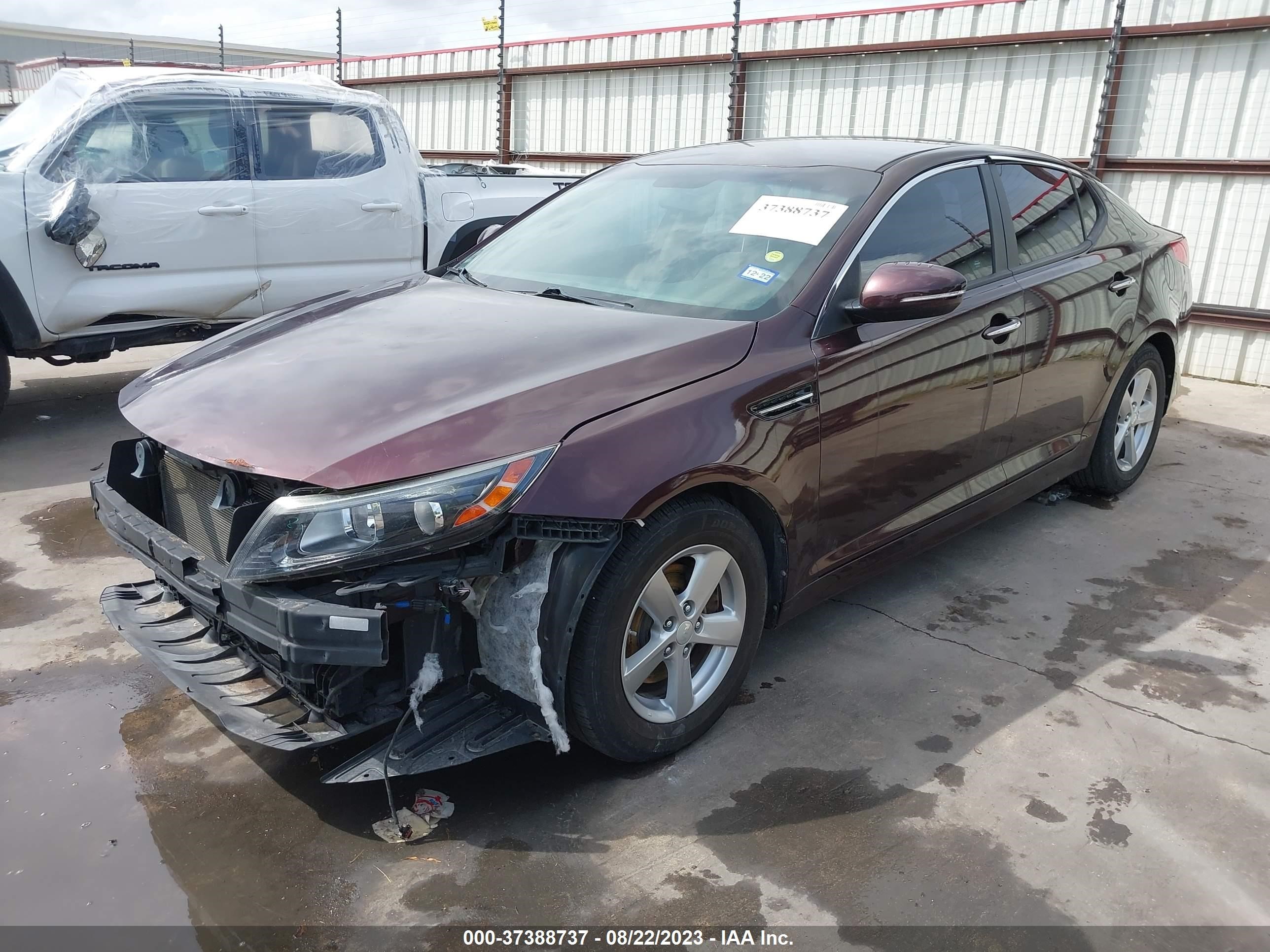 Photo 1 VIN: 5XXGM4A71FG430102 - KIA OPTIMA 