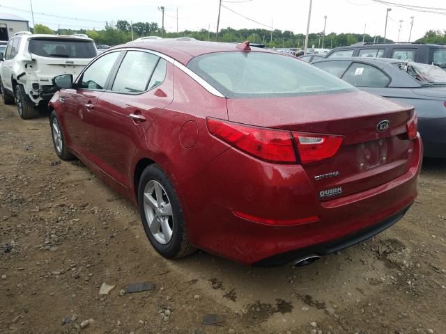 Photo 2 VIN: 5XXGM4A71FG459518 - KIA OPTIMA LX 