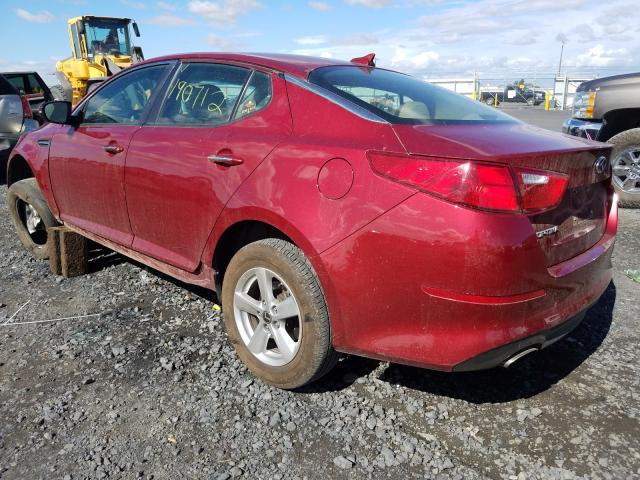 Photo 2 VIN: 5XXGM4A71FG509947 - KIA OPTIMA LX 