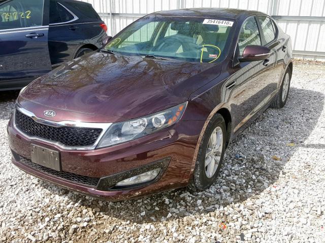 Photo 1 VIN: 5XXGM4A72CG070589 - KIA OPTIMA LX 