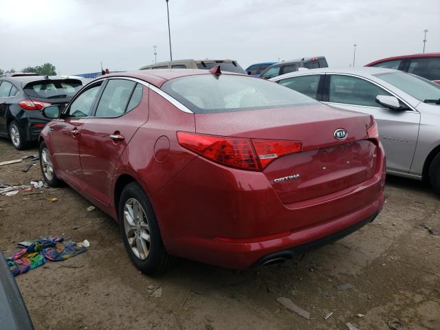 Photo 2 VIN: 5XXGM4A72CG074495 - KIA OPTIMA LX 