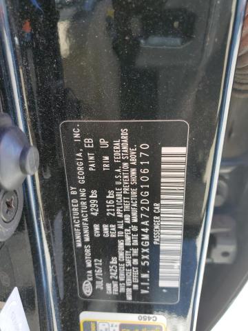 Photo 11 VIN: 5XXGM4A72DG106170 - KIA OPTIMA 