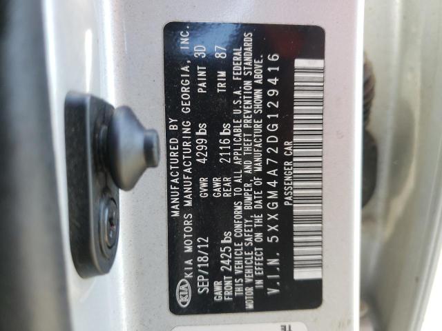 Photo 9 VIN: 5XXGM4A72DG129416 - KIA OPTIMA LX 