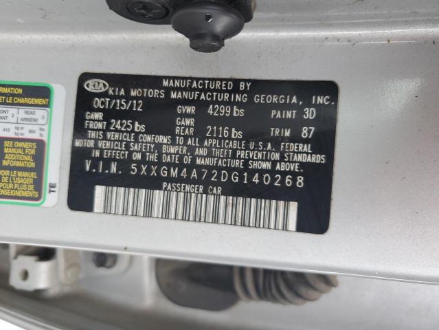 Photo 11 VIN: 5XXGM4A72DG140268 - KIA OPTIMA 