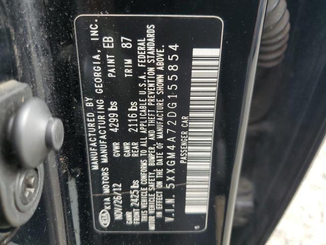 Photo 11 VIN: 5XXGM4A72DG155854 - KIA OPTIMA LX 