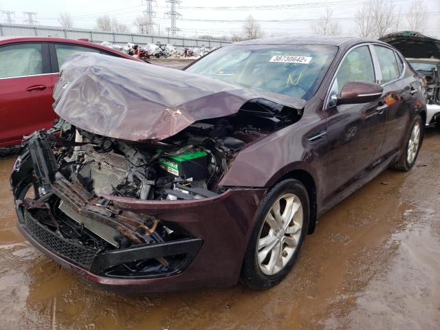 Photo 1 VIN: 5XXGM4A72DG182777 - KIA OPTIMA LX 