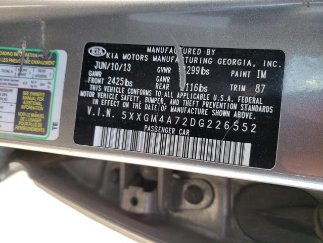 Photo 11 VIN: 5XXGM4A72DG226552 - KIA OPTIMA LX 