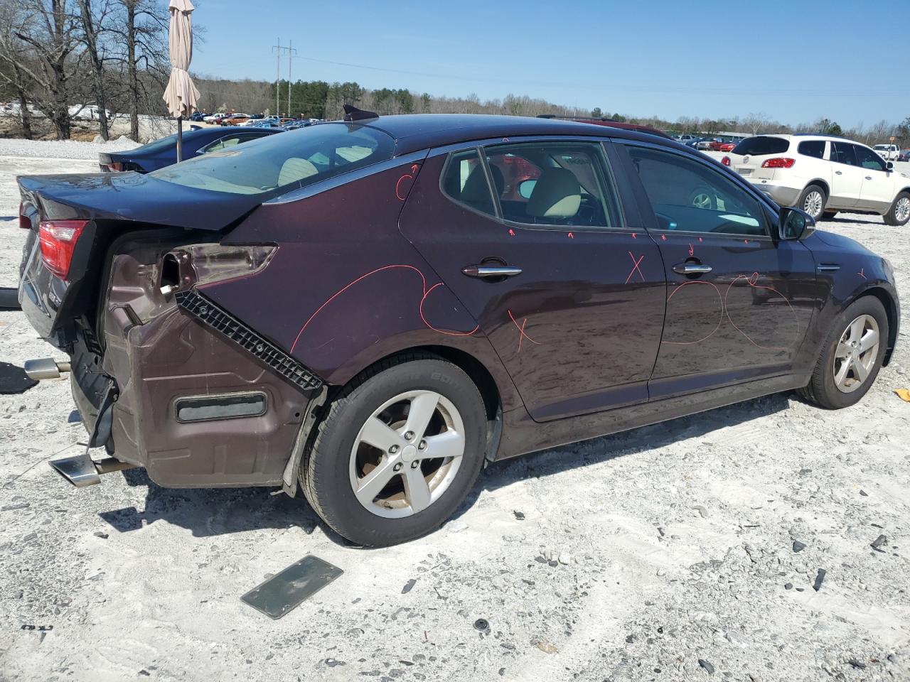 Photo 2 VIN: 5XXGM4A72EG262470 - KIA OPTIMA 