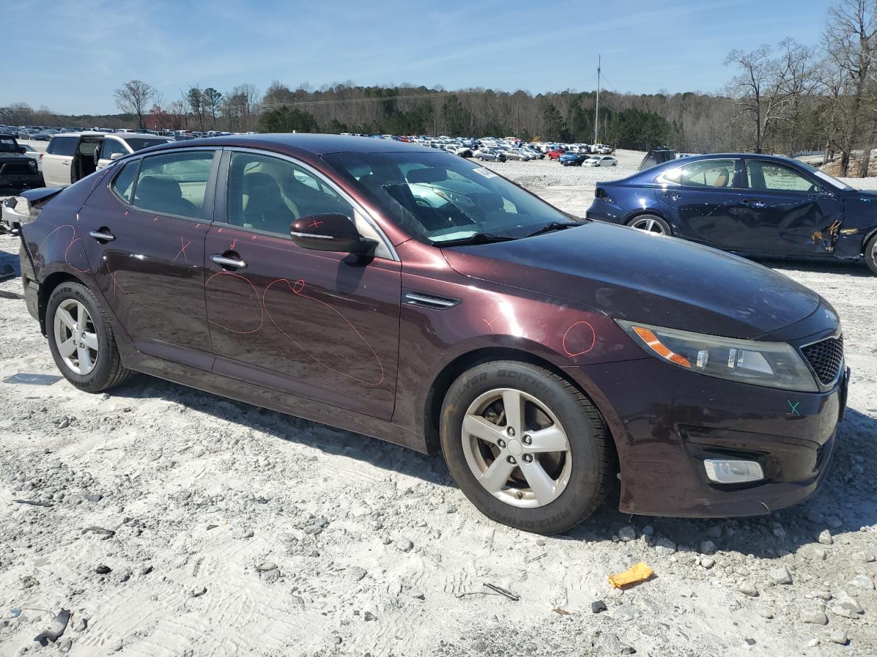 Photo 3 VIN: 5XXGM4A72EG262470 - KIA OPTIMA 