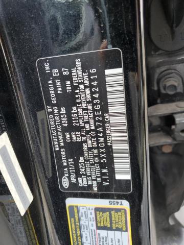 Photo 11 VIN: 5XXGM4A72EG342416 - KIA OPTIMA LX 