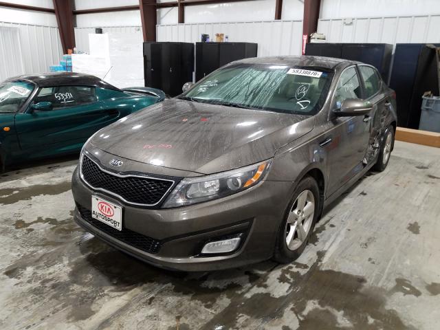 Photo 1 VIN: 5XXGM4A72EG346420 - KIA OPTIMA LX 