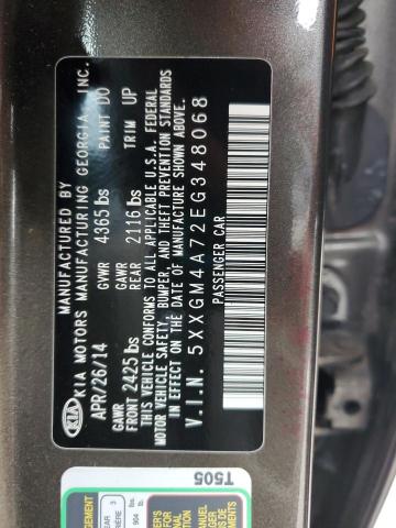 Photo 11 VIN: 5XXGM4A72EG348068 - KIA OPTIMA LX 