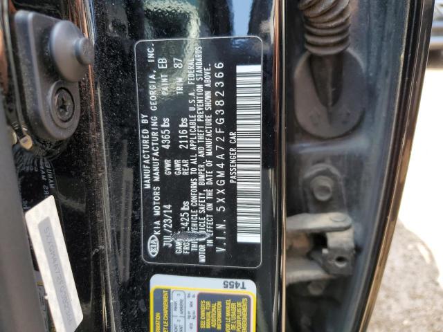 Photo 12 VIN: 5XXGM4A72FG382366 - KIA OPTIMA 