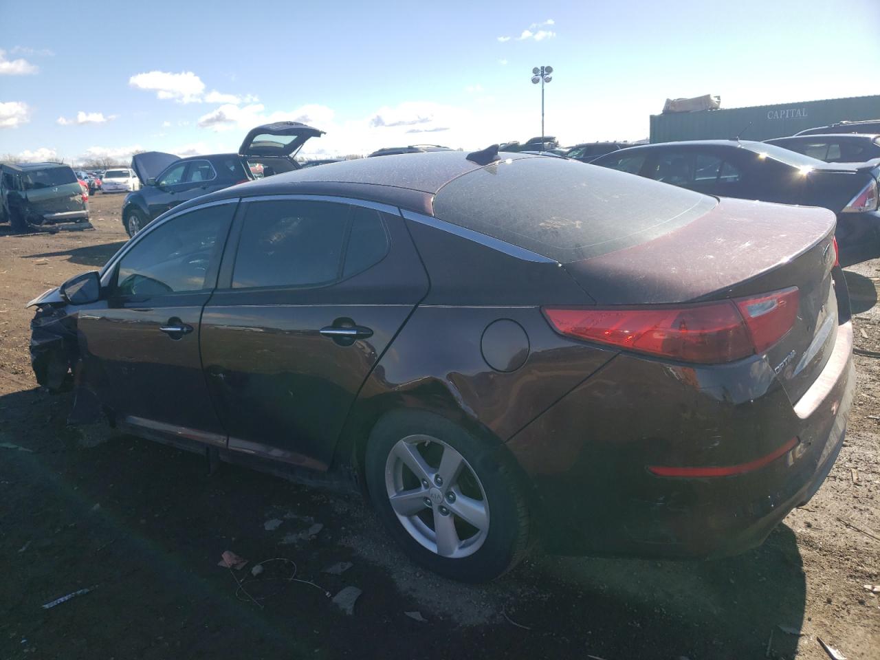 Photo 1 VIN: 5XXGM4A72FG389303 - KIA OPTIMA 