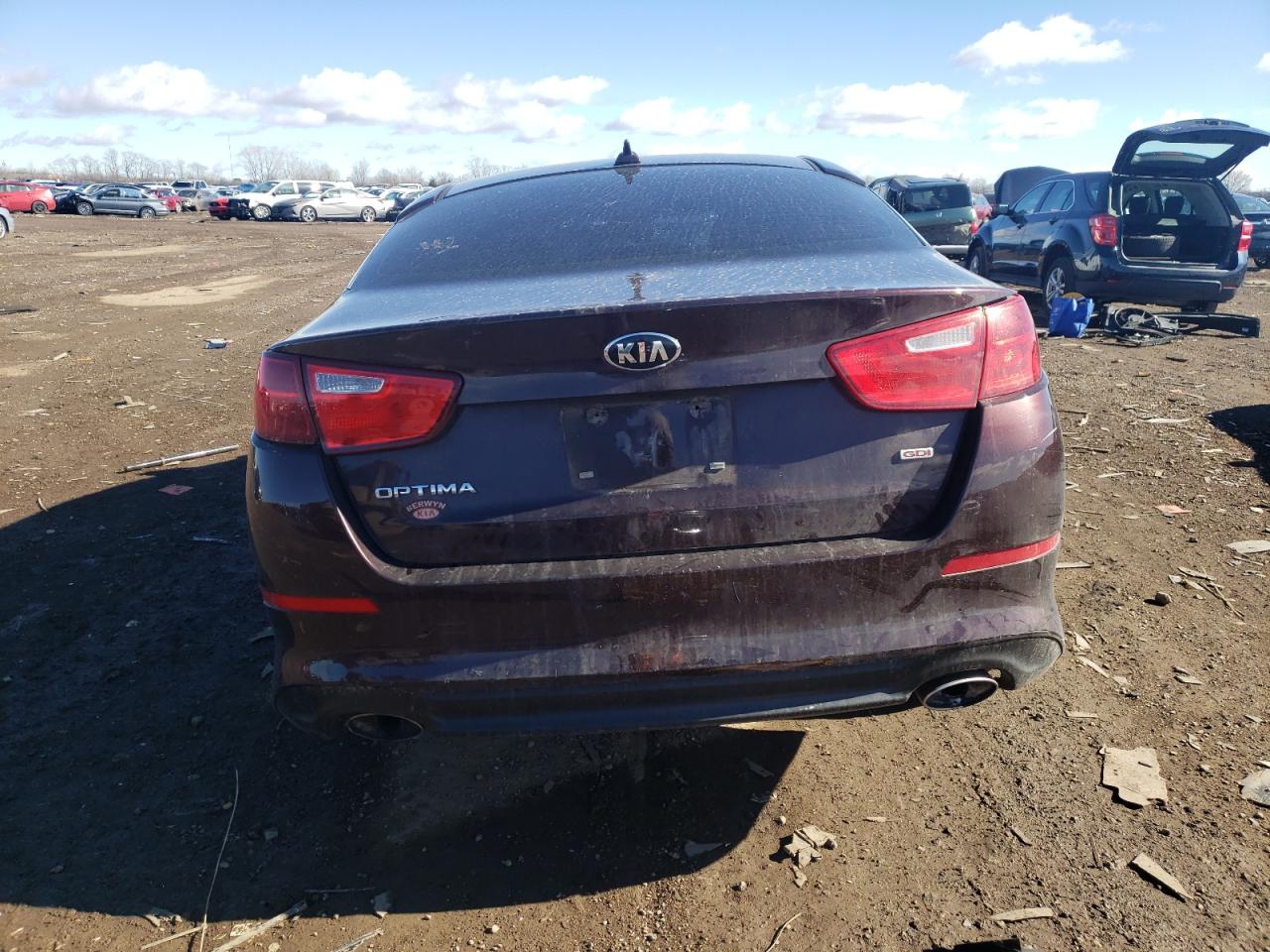 Photo 5 VIN: 5XXGM4A72FG389303 - KIA OPTIMA 