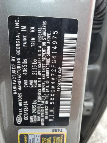 Photo 11 VIN: 5XXGM4A72FG414975 - KIA OPTIMA 