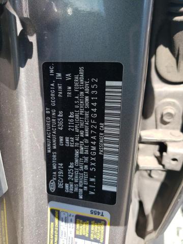 Photo 11 VIN: 5XXGM4A72FG441352 - KIA OPTIMA LX 