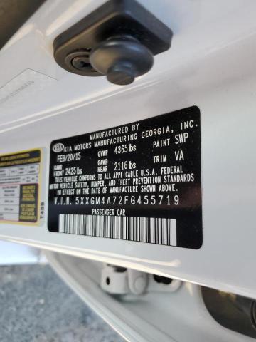 Photo 9 VIN: 5XXGM4A72FG455719 - KIA OPTIMA LX 