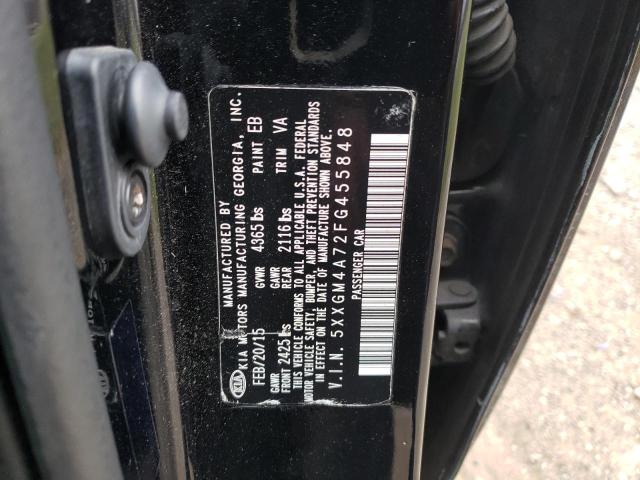 Photo 11 VIN: 5XXGM4A72FG455848 - KIA OPTIMA LX 