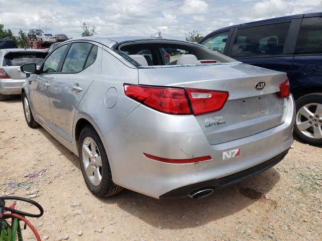 Photo 2 VIN: 5XXGM4A72FG503901 - KIA OPTIMA LX 