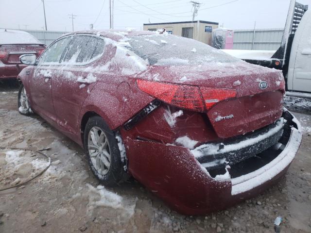 Photo 2 VIN: 5XXGM4A73CG053574 - KIA OPTIMA LX 