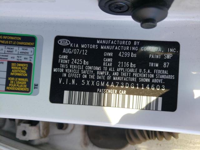 Photo 11 VIN: 5XXGM4A73DG114603 - KIA OPTIMA LX 