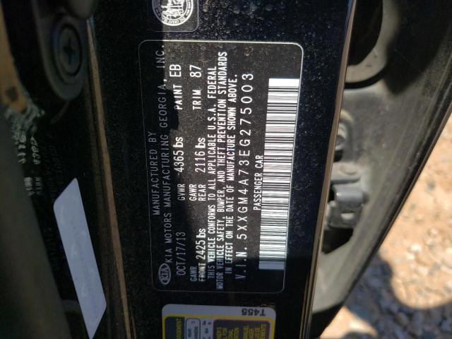 Photo 9 VIN: 5XXGM4A73EG275003 - KIA OPTIMA 