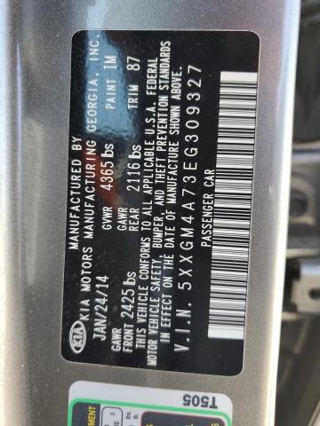 Photo 11 VIN: 5XXGM4A73EG309327 - KIA OPTIMA 