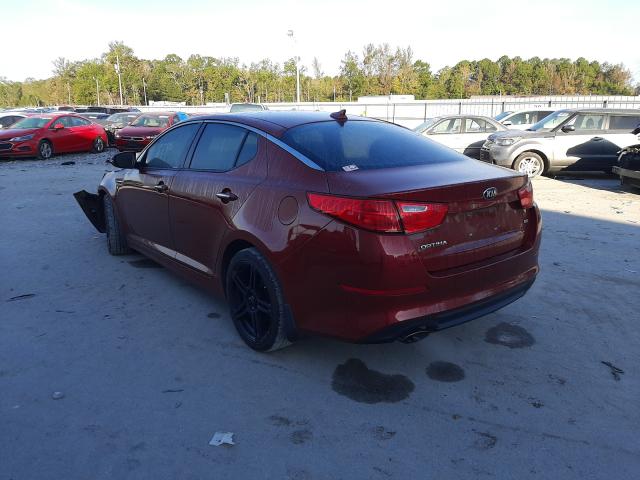 Photo 2 VIN: 5XXGM4A73EG332834 - KIA OPTIMA LX 