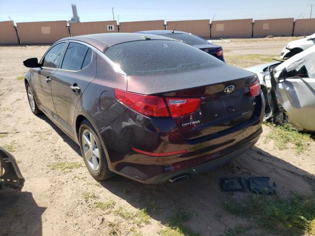 Photo 2 VIN: 5XXGM4A73FG347237 - KIA OPTIMA LX 