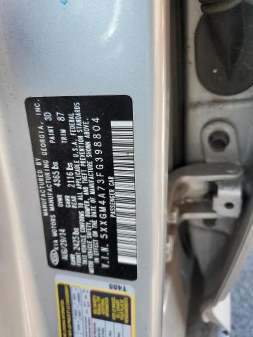 Photo 11 VIN: 5XXGM4A73FG398804 - KIA OPTIMA LX 